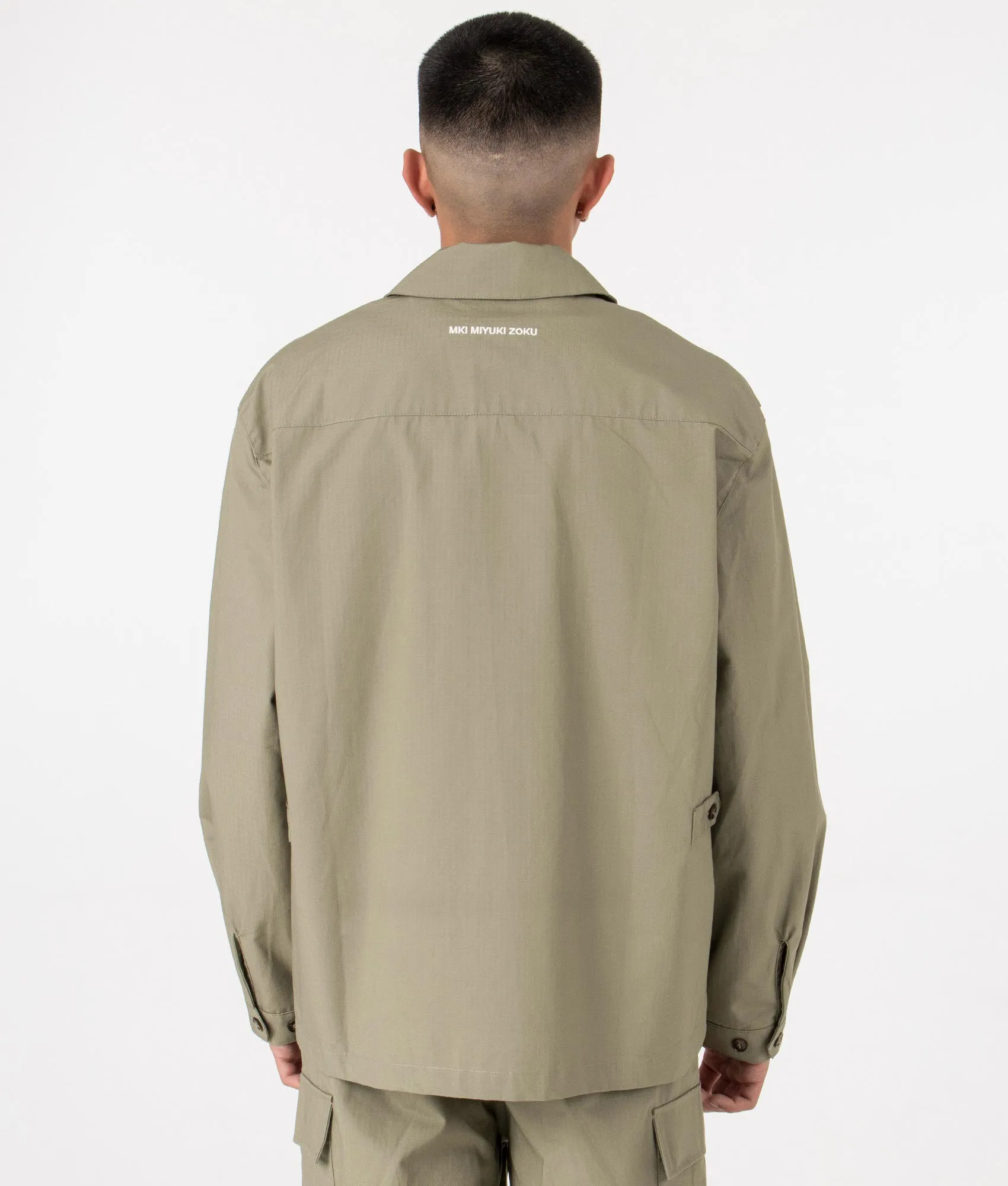 Oversized Ripstop Cargo Jacket