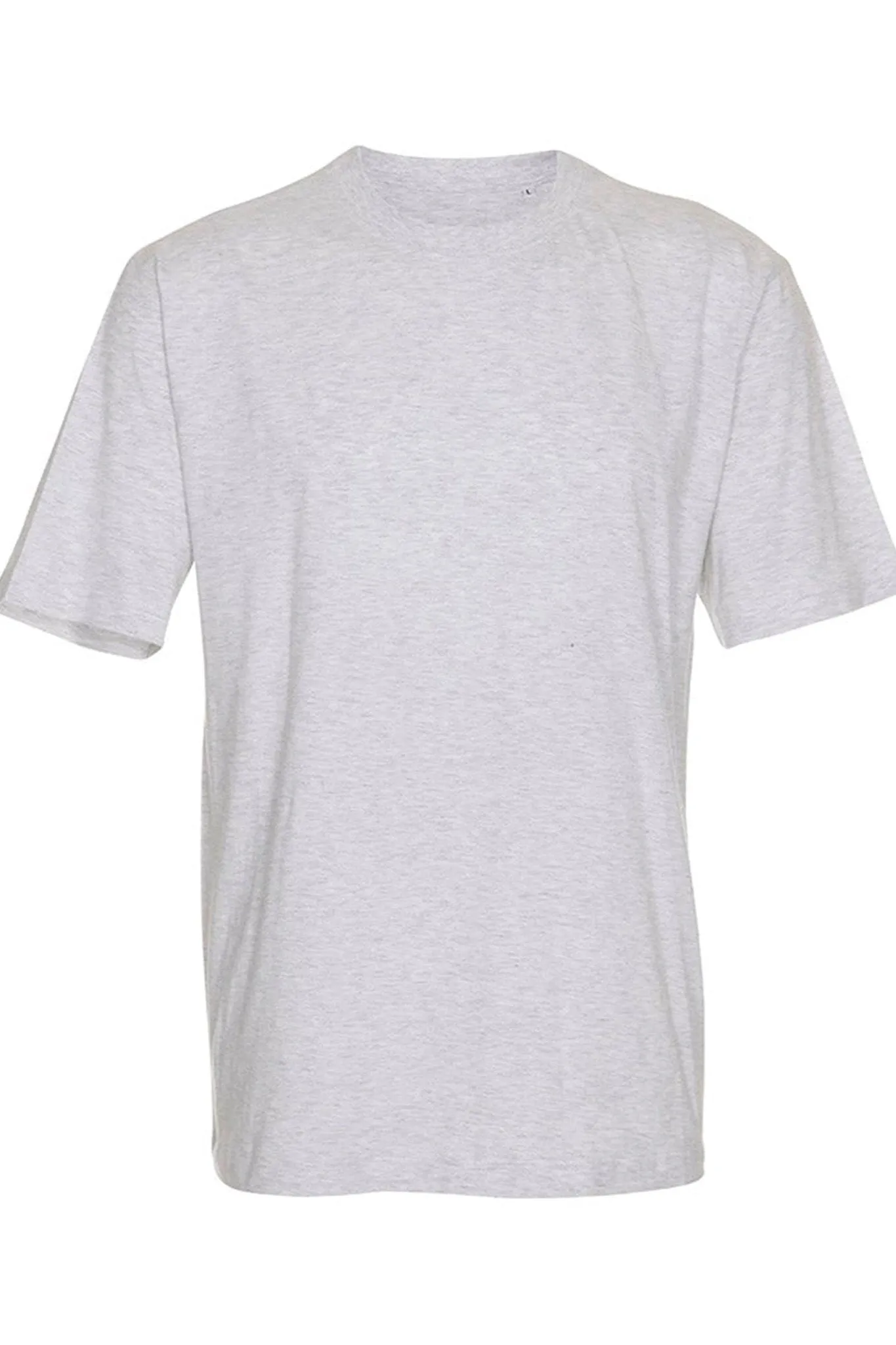 Oversized T-shirt - Light Grey Melange