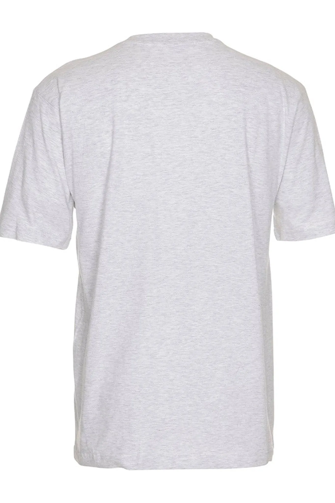 Oversized T-shirt - Light Grey Melange