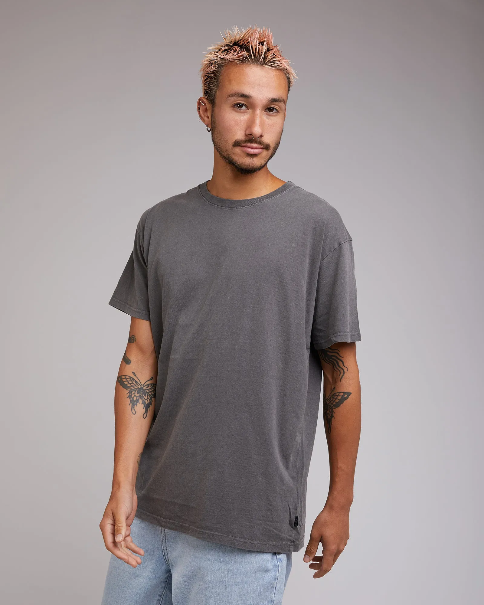 Oversized Tee 3 Pack Coal, Black & White