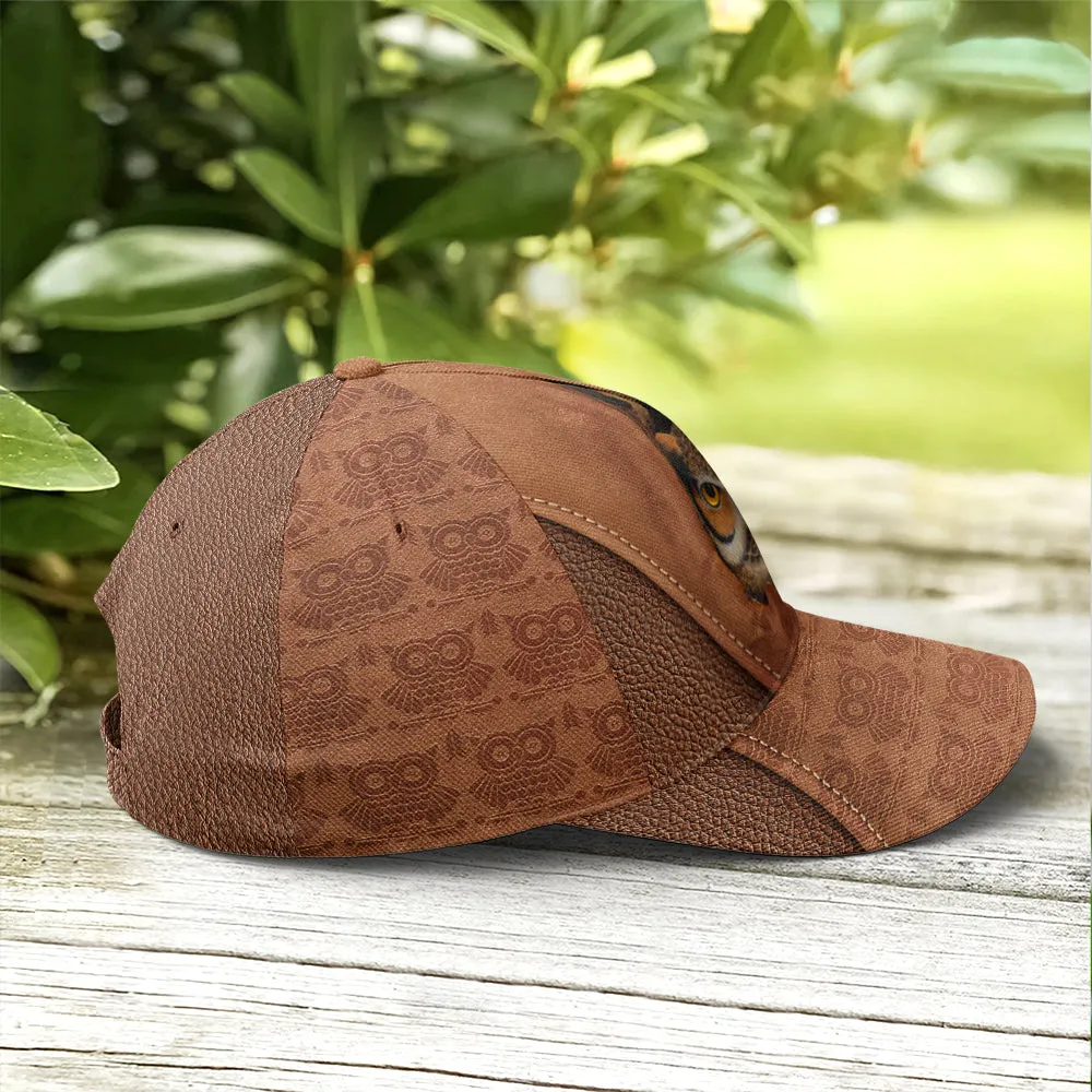 Owl Wood Style Baseball Cap Coolspod