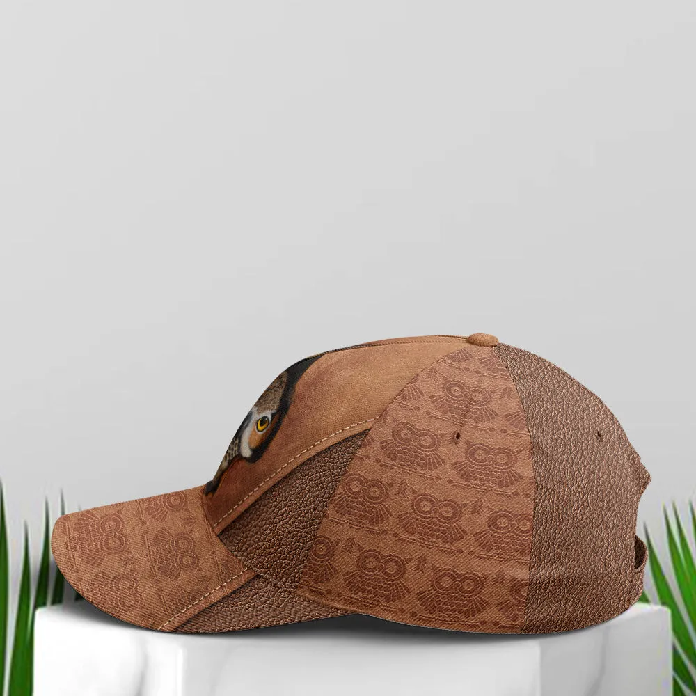 Owl Wood Style Baseball Cap Coolspod