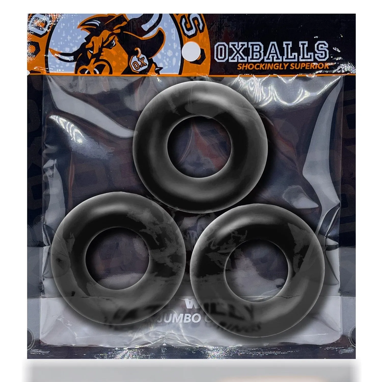 Oxballs Fat Willy 3-Pack Jumbo Cock Ring