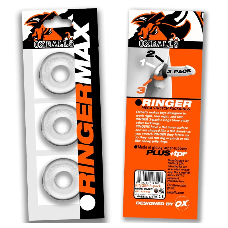 Oxballs Ringer Max 3 Pack