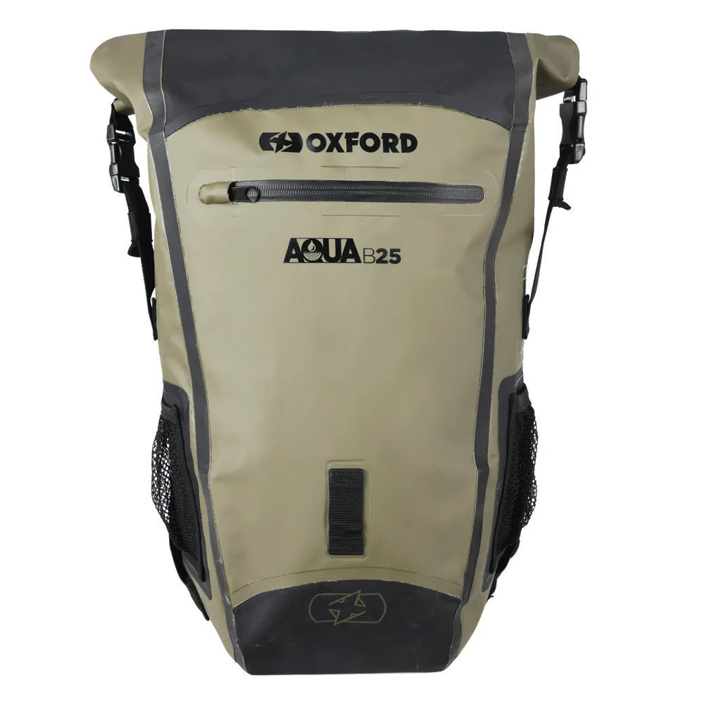 Oxford Aqua B-25 Waterproof Hyrdro Backpack - Karki / Black