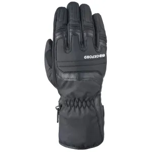 Oxford Spartan Women Waterproof Motorcycle Gloves Black