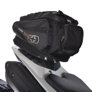 Oxford T30R Tail Pack Black Motorcycle Tail Bag