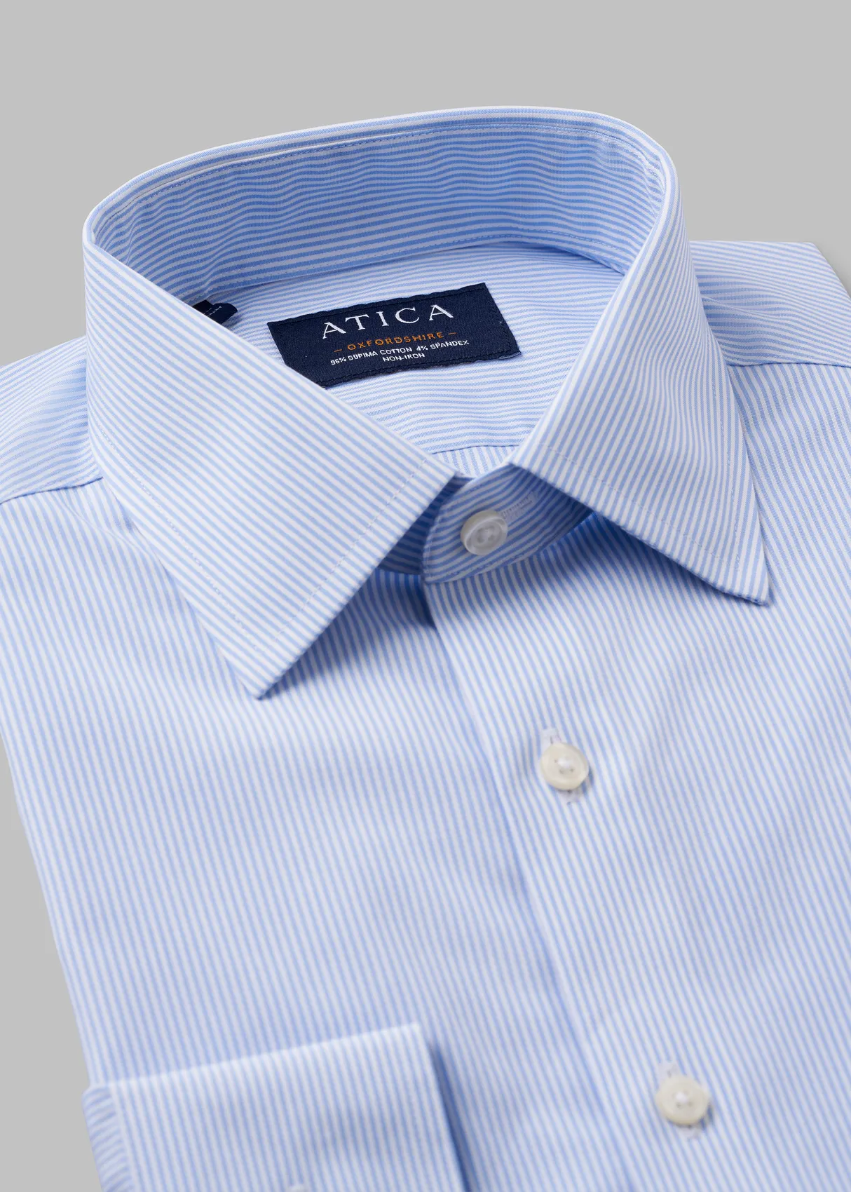 Oxfordshire Light Blue Stripes Shirt