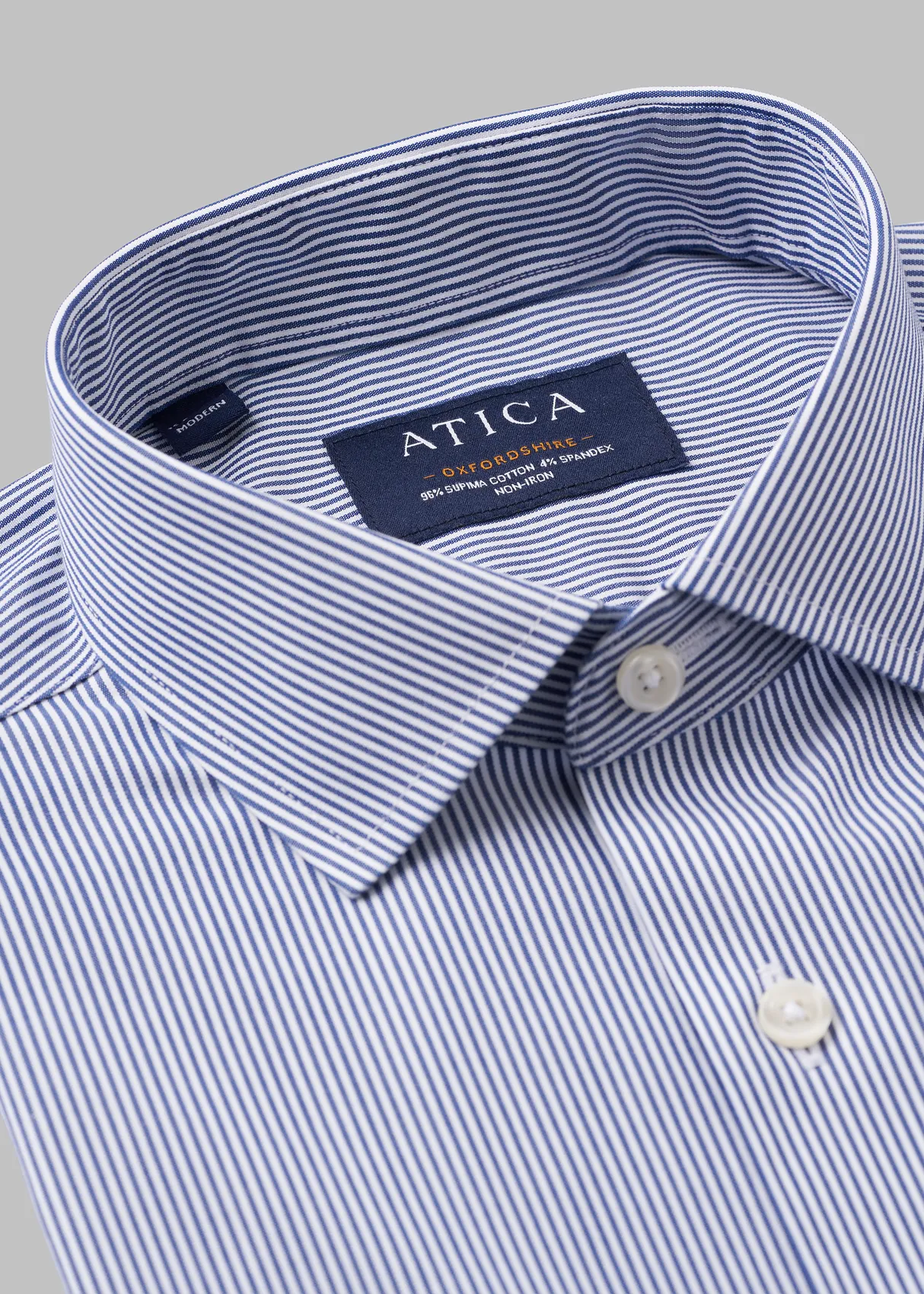 Oxfordshire Navy Stripes Shirt