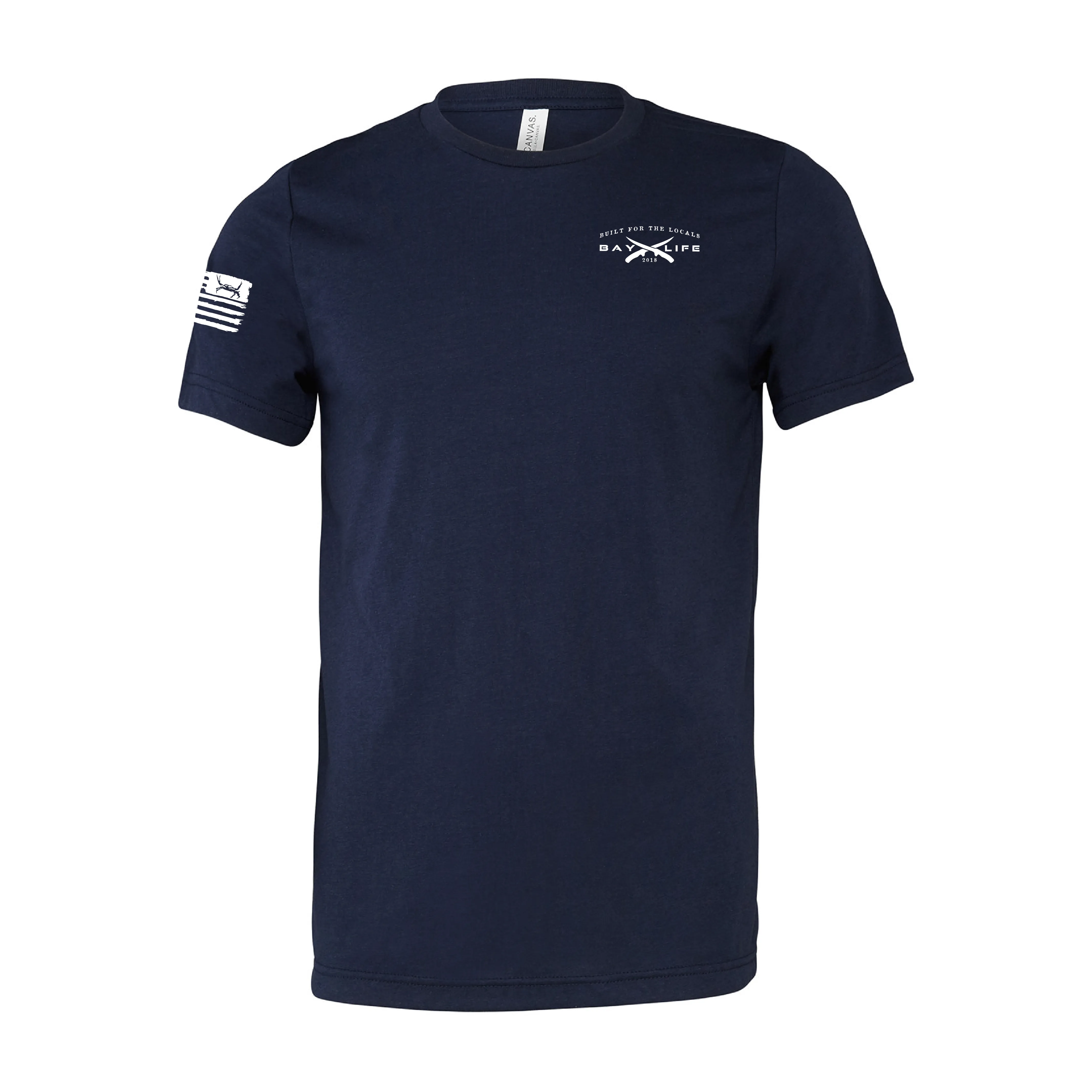 Oyster Propeller | Triblend Short Sleeve | Navy