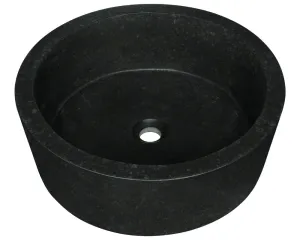 P268 Honed Basalt Vessel Sink