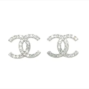 P341 Chanel Brand Post Earrings