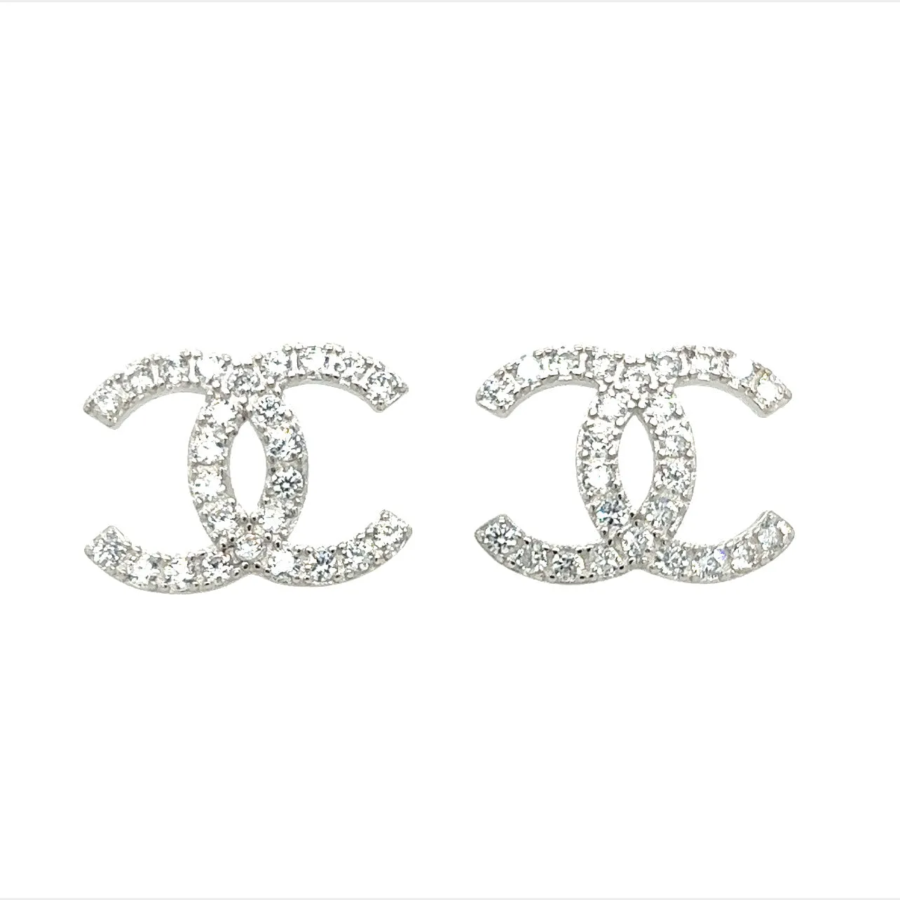 P341 Chanel Brand Post Earrings