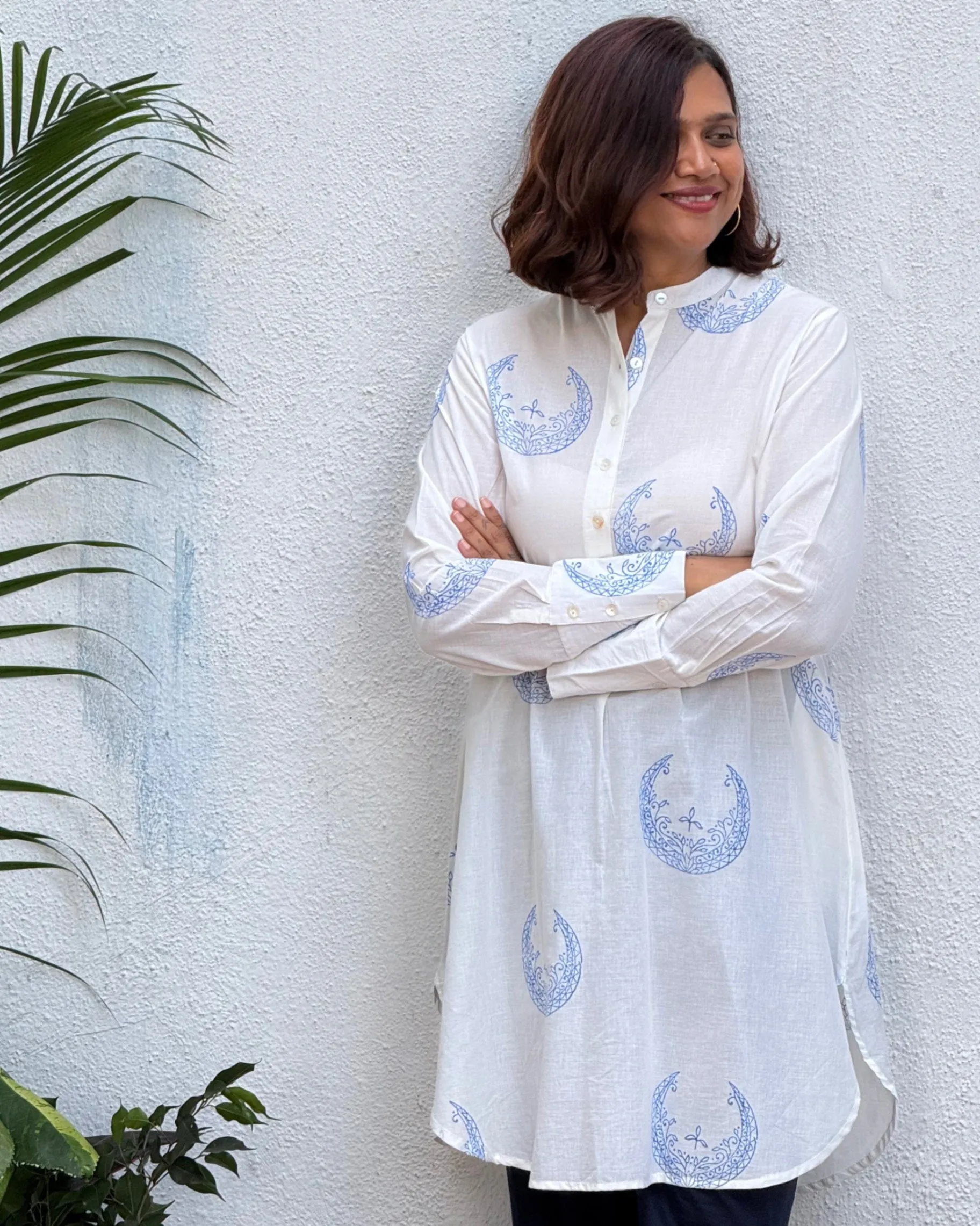 Paakeezah Block Printed Cotton Kurti