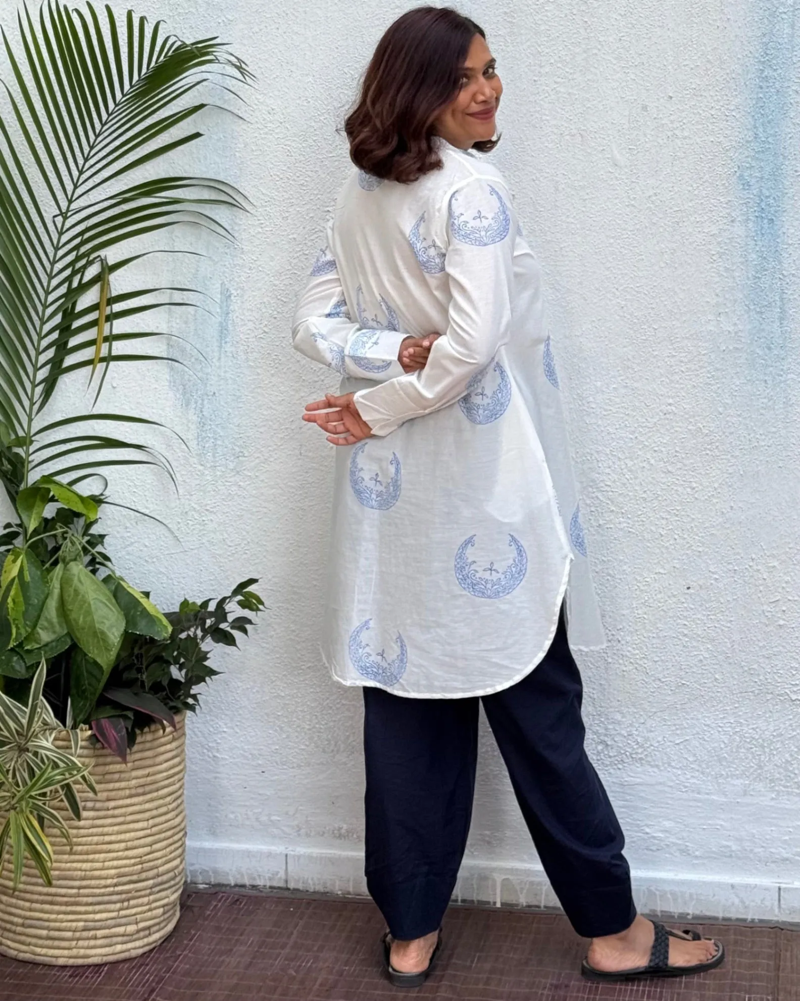 Paakeezah Block Printed Cotton Kurti