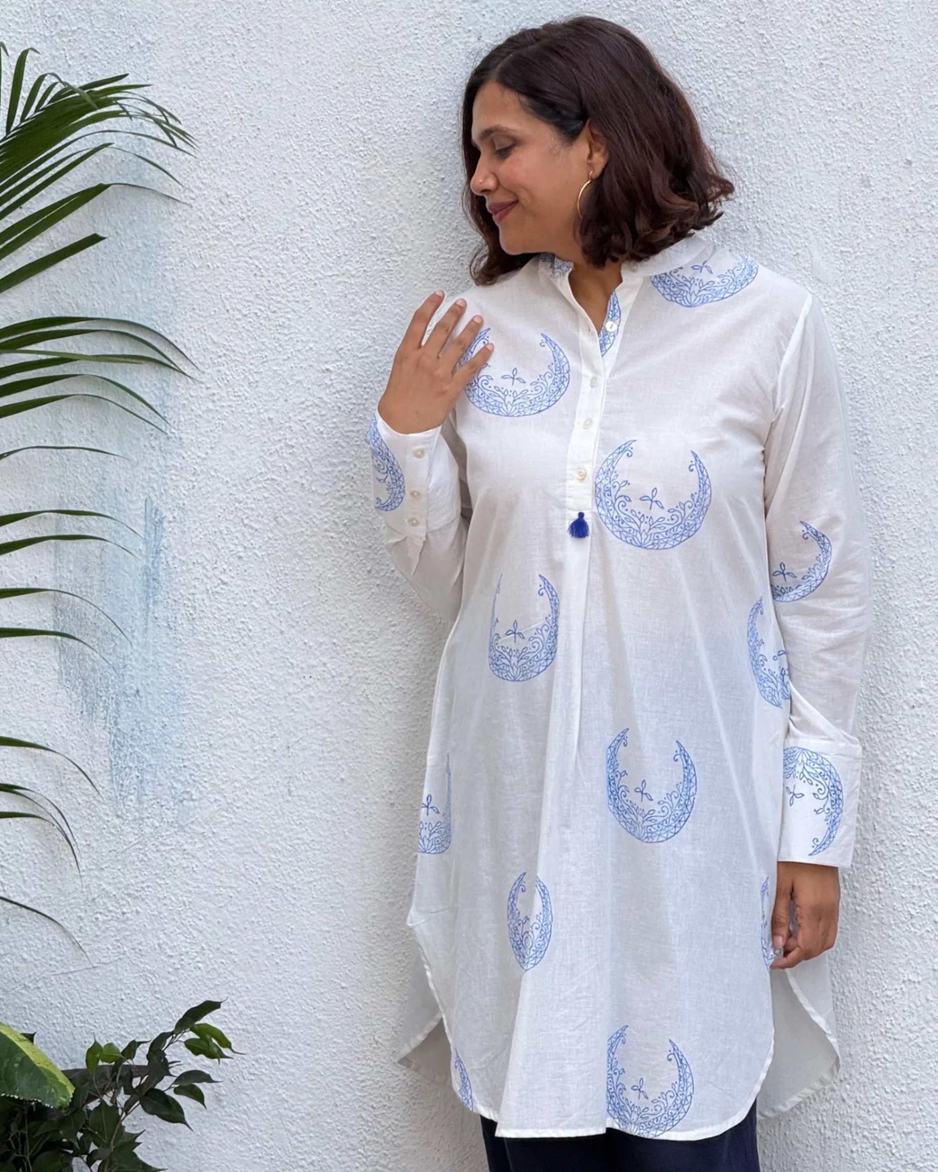 Paakeezah Block Printed Cotton Kurti