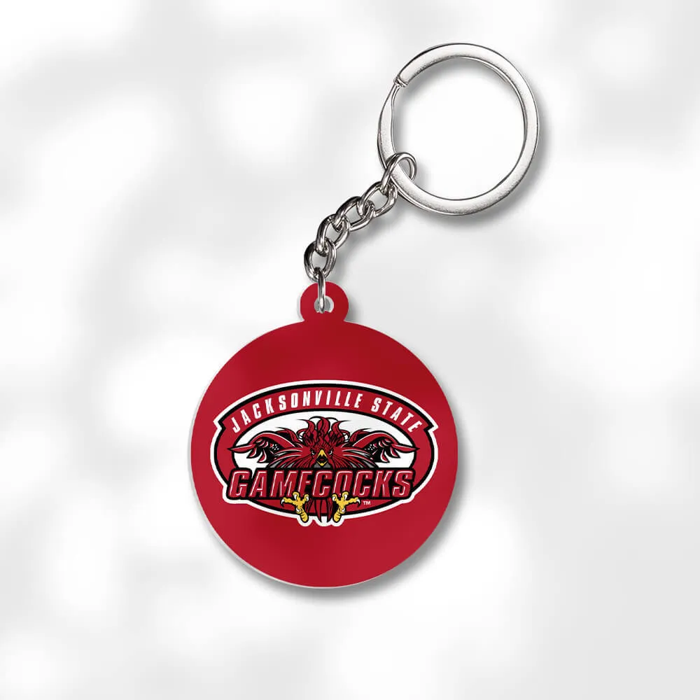 Pack 3 Jacksonville State University Keychains