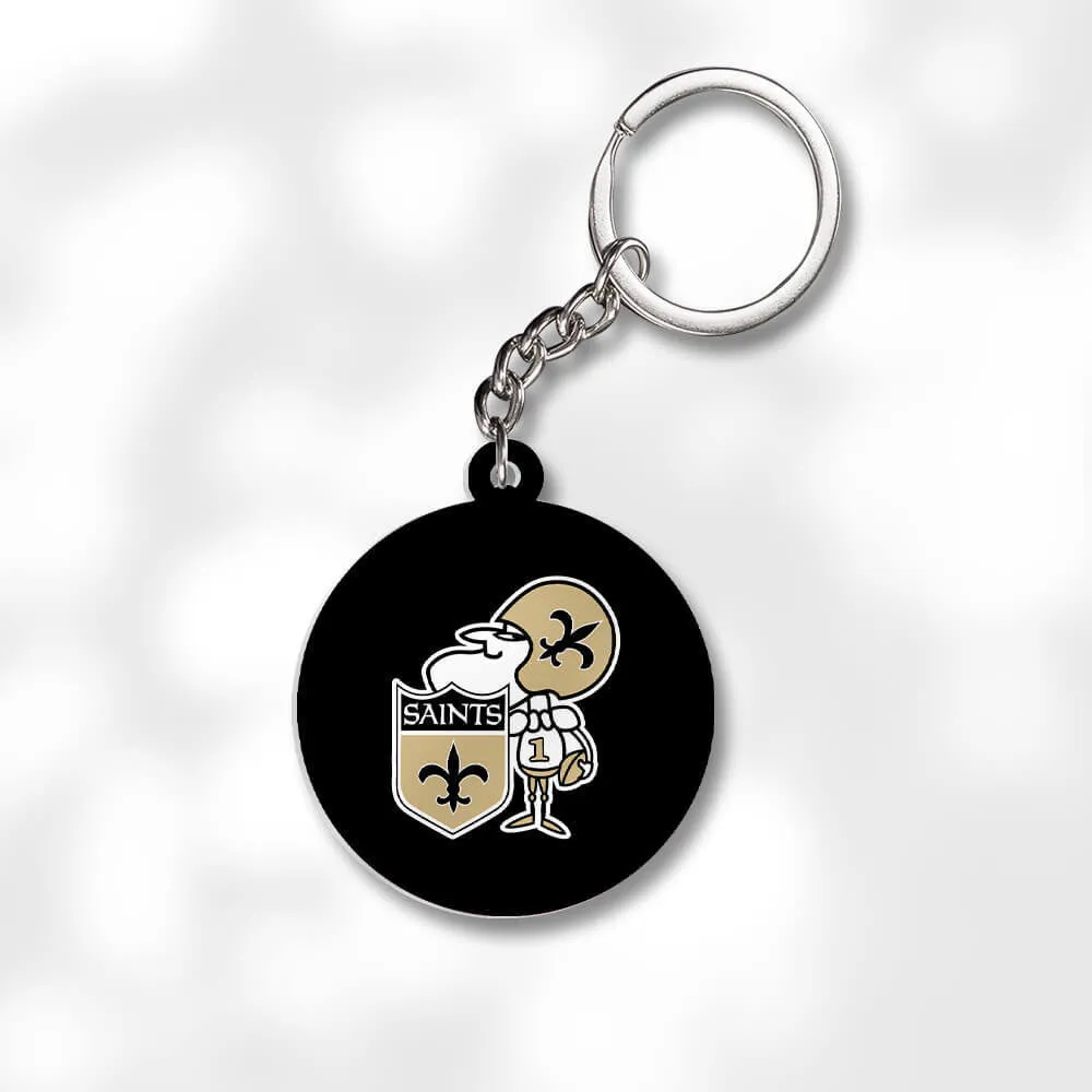 Pack 3 The Saints Keychains