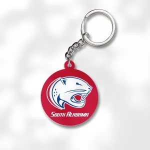 Pack 3 University of South Alabama Keychains