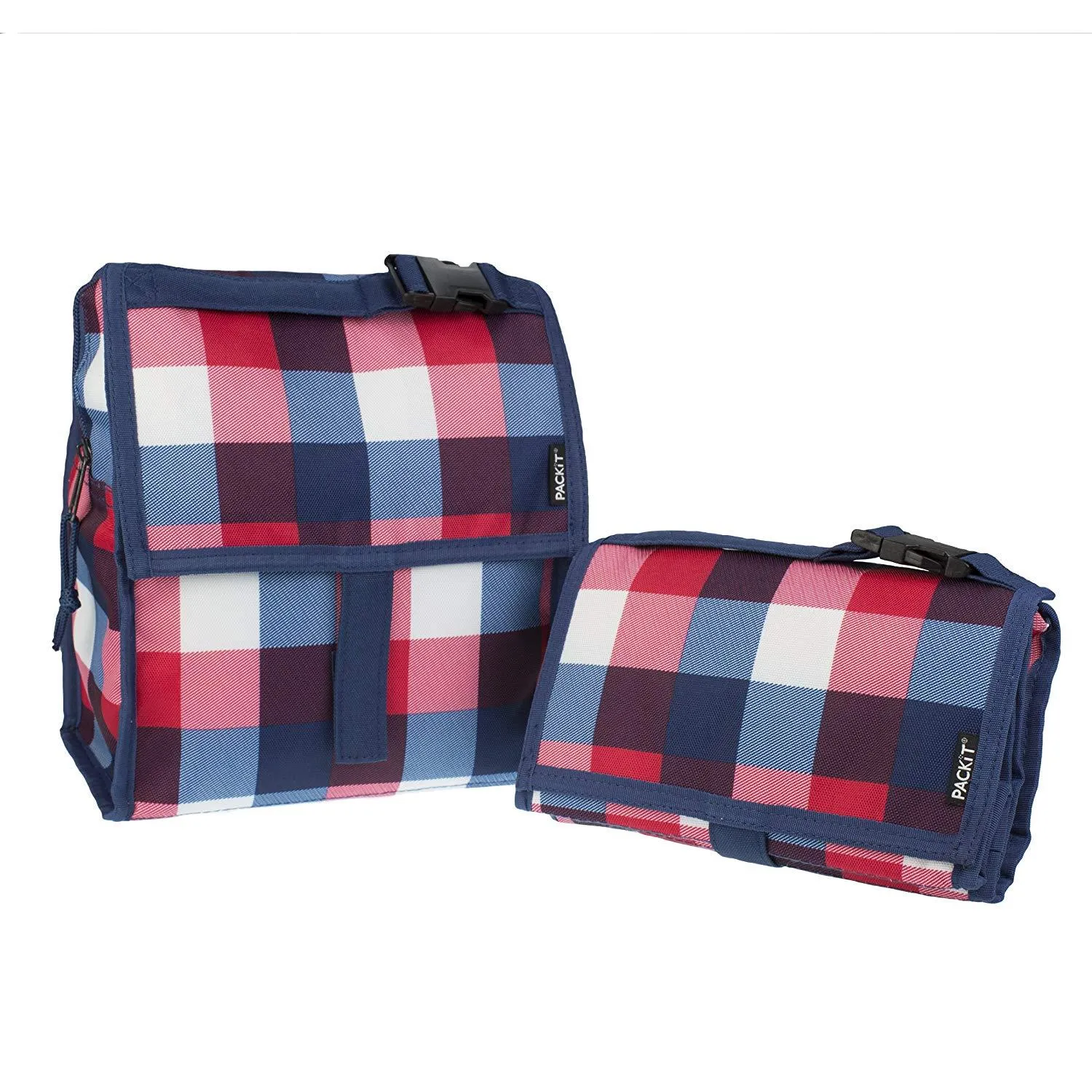 PackIt Freezable Lunch Bag - Buffalo Checks