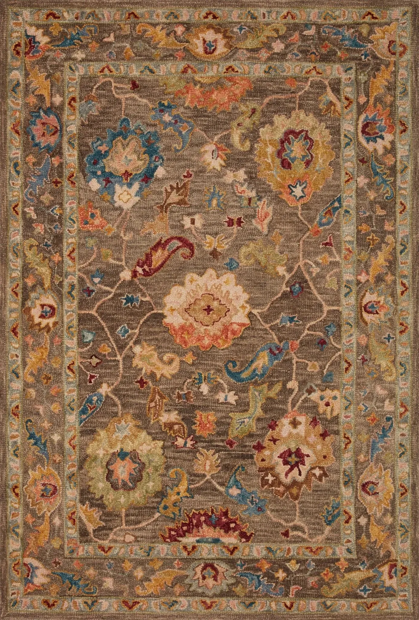 Padma Pma-01 Charcoal/Multi Rug