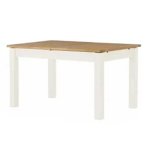 Padstow White 140-180cm Extending Table