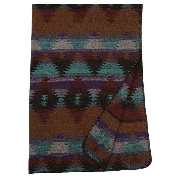 Painted Desert Wool Throw