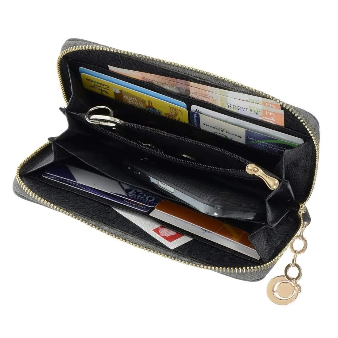 Paislee Womens Purse Faux Leather Fashion Wallet