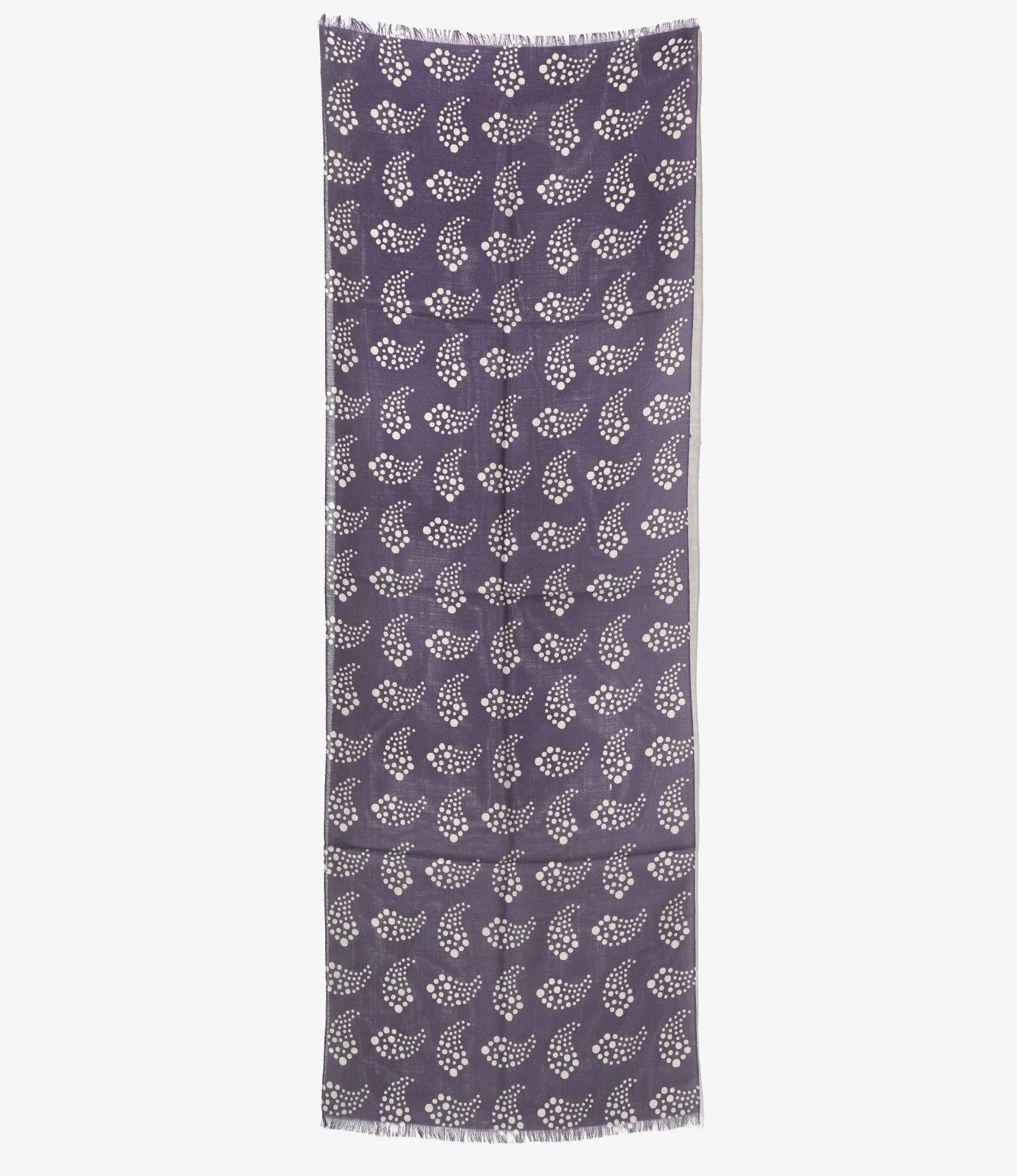 Paisley Printed Twill Stole