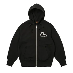 Palace x Evisu Zip Sweatshirt Black