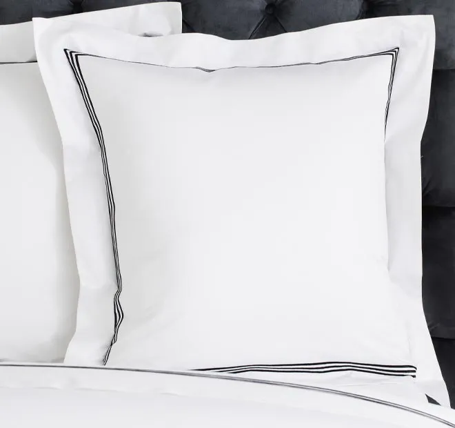 Palais 1200THC Tailored European Pillowcase Midnight