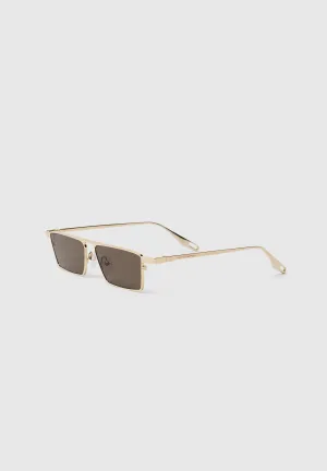 Palais Aviator Sunglasses - Gold