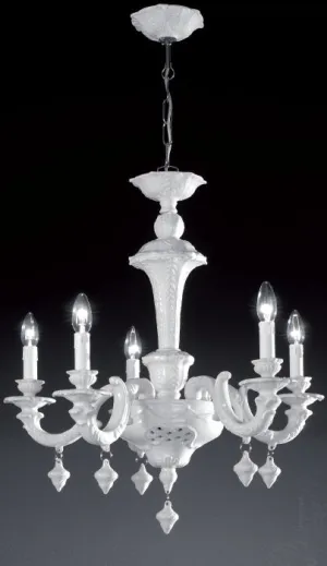 Palladio 5 Light Porcelain Chandelier