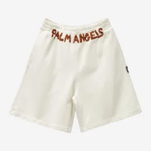 Palm Angels Logo Sweat Shorts