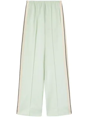 Palm Angels Trousers Green