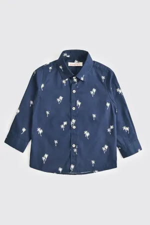 Palm Breeze Casual Shirt (3-24M)