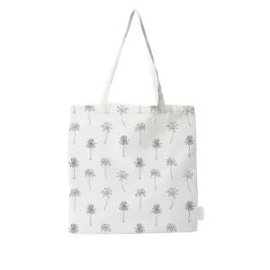 *Palm Grey Trees Tote