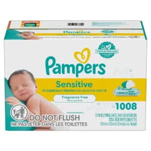 Pampers Sensitive Baby Wipes - 1008ct