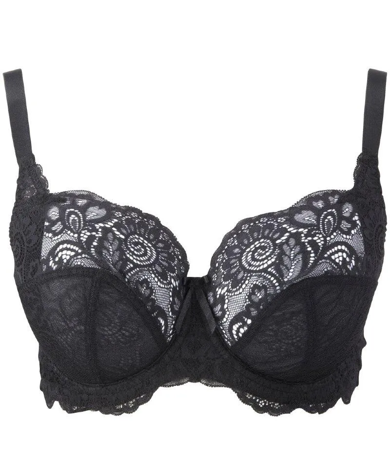 Panache Andorra Underwired Full Cup Bra - Black