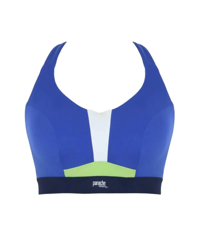 Panache Sport Endurance Ultra Perform Non Padded Underwire Sports Bra - Blue