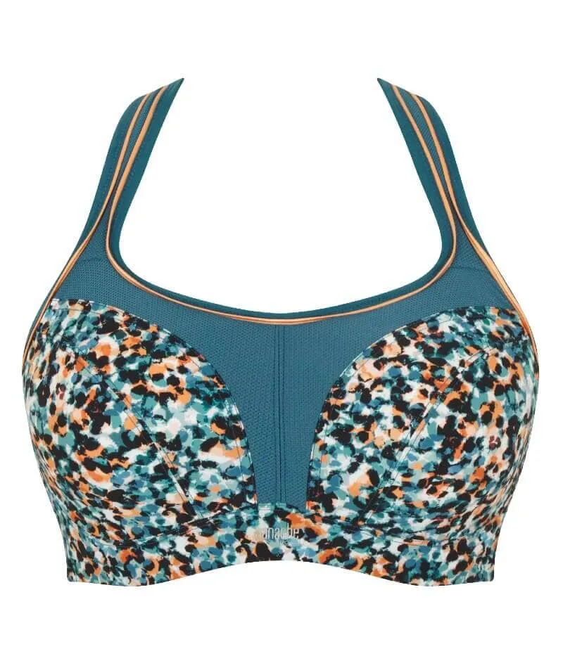 Panache Sport Power Underwired Sports Bra - Abstract Animal