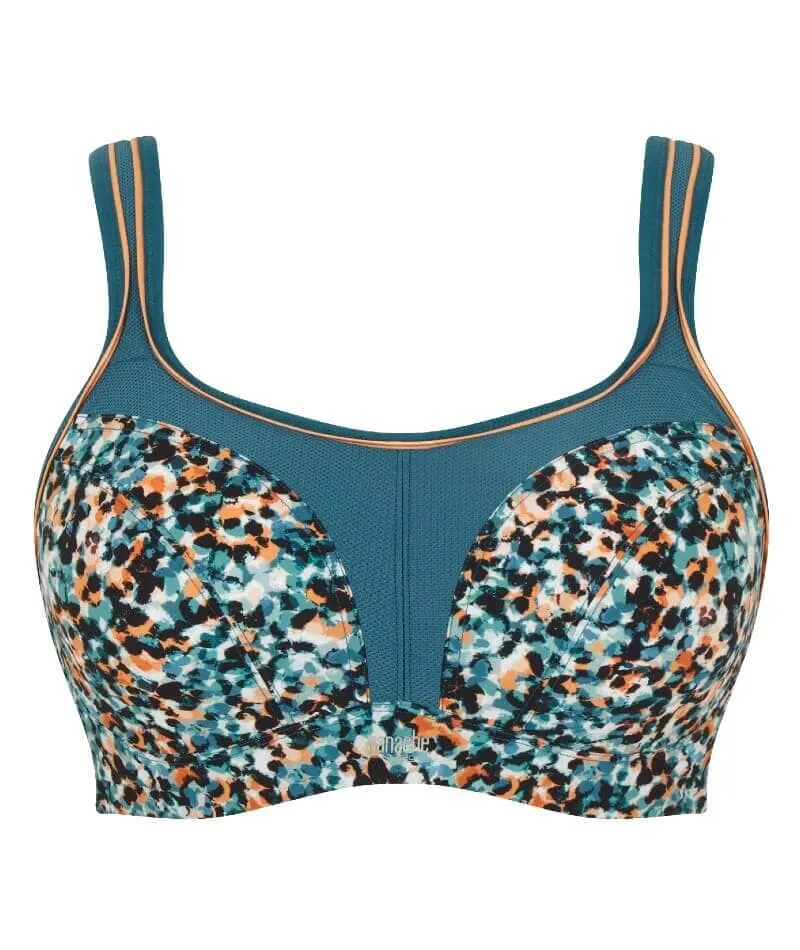 Panache Sport Power Underwired Sports Bra - Abstract Animal