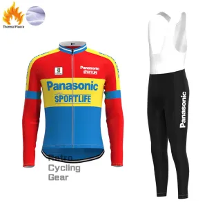 Panasonic Fleece Retro Cycling Kits