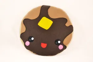 Pancake pillow cushion plushie novelty geekery felt food kawaii happy