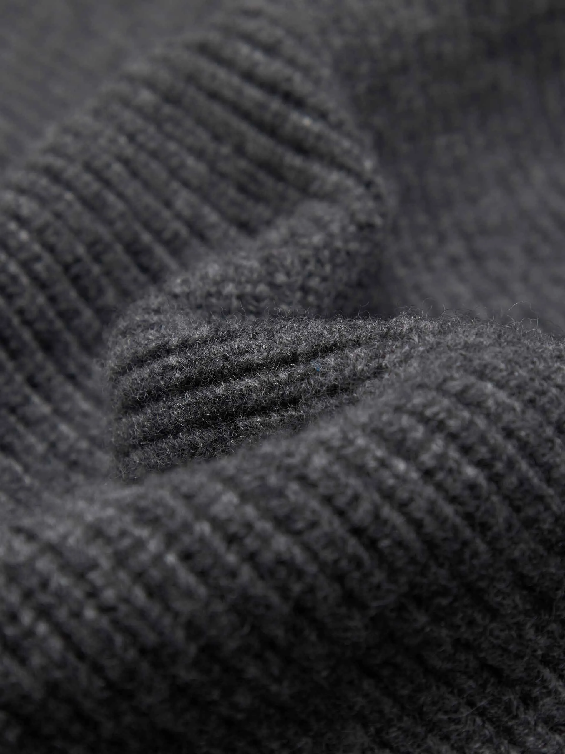 Paneled Detail Knit Sweater