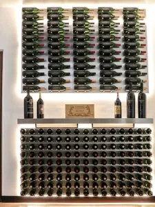 Panneau de 36 pouces pour 27 bouteilles, Série Fusion ST - Ultra Wine Rack