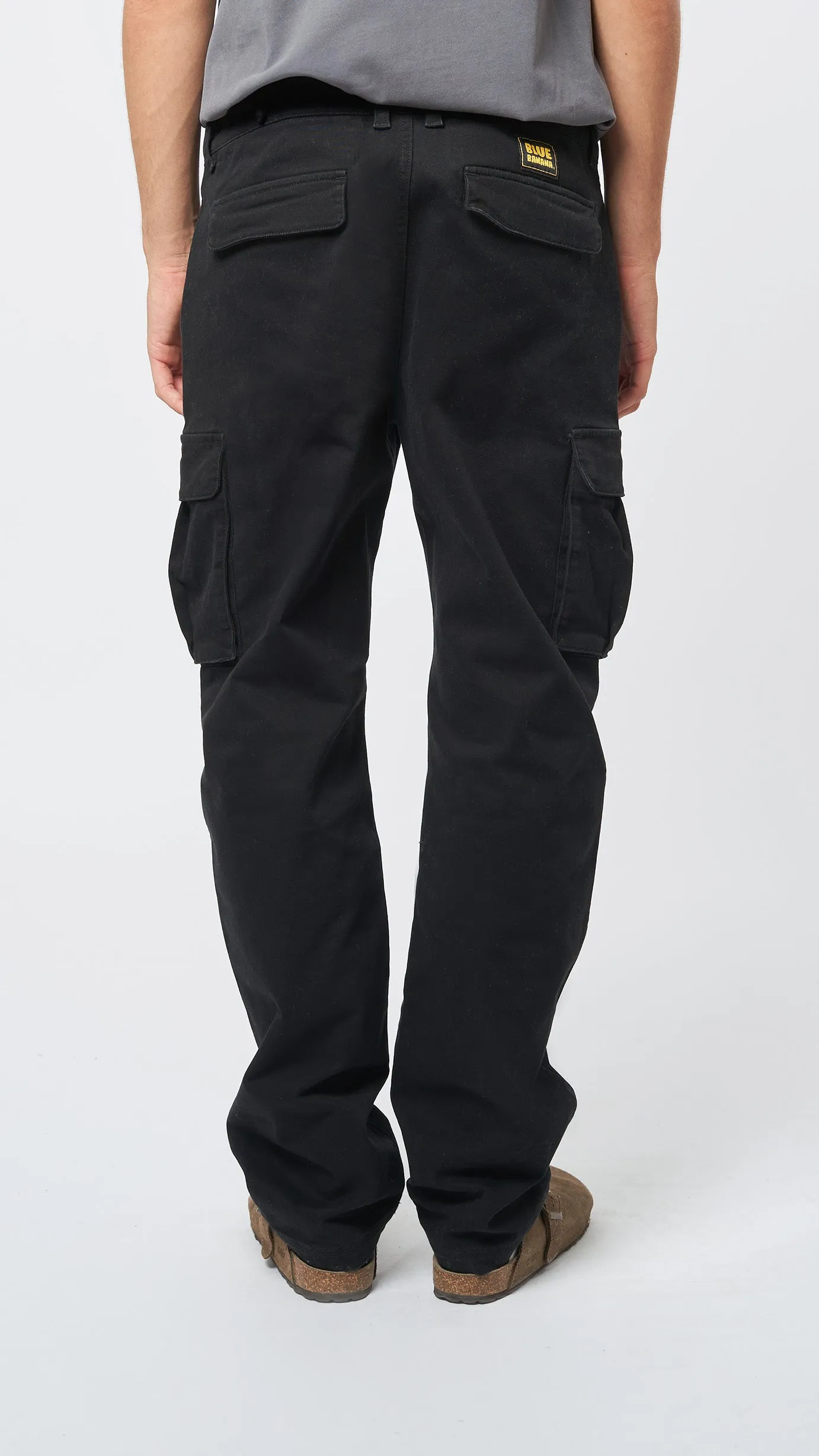 PANTALÓN CARGO RAVEN NEGROS