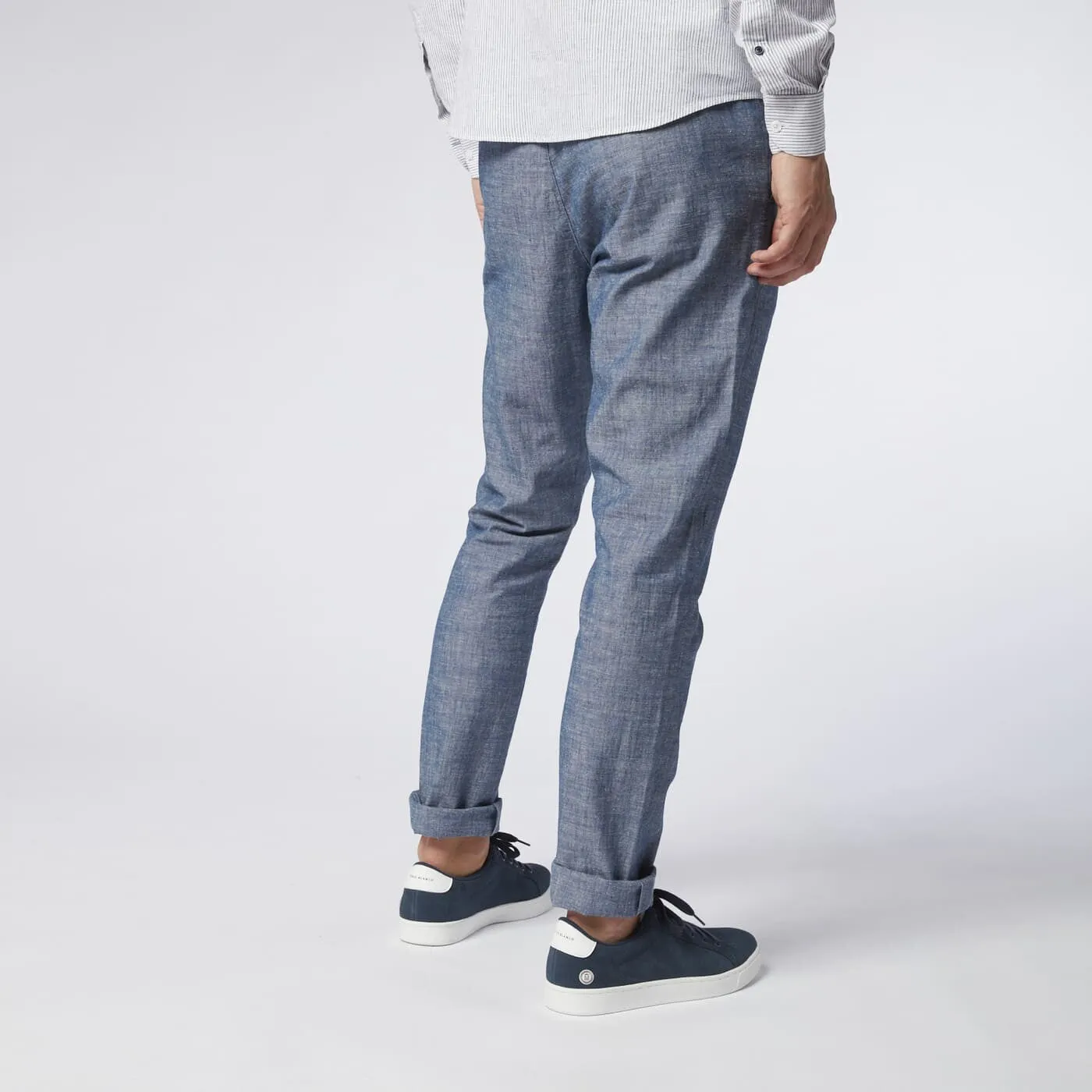 Pantalon En Chambray Coupe 727- Tapered Fit