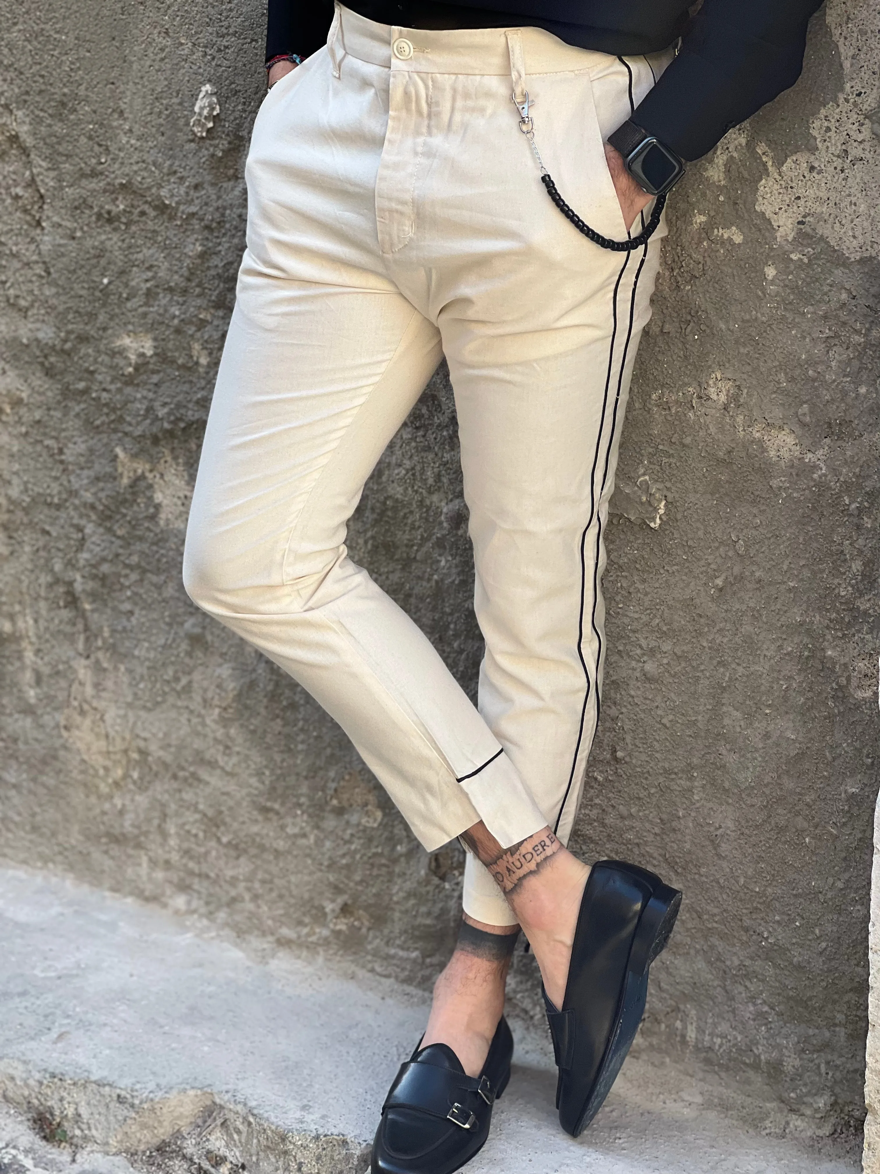 Pantalone Elegante Cream