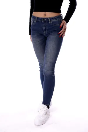 Pantalone Jeans ARMANI EXCHANGE da Donna - blu 8NYJ01Y2TBZ1500 BLUMEDIO